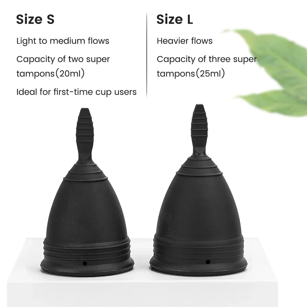 Eco-Friendly Reusable menstrual cup -2 Pack